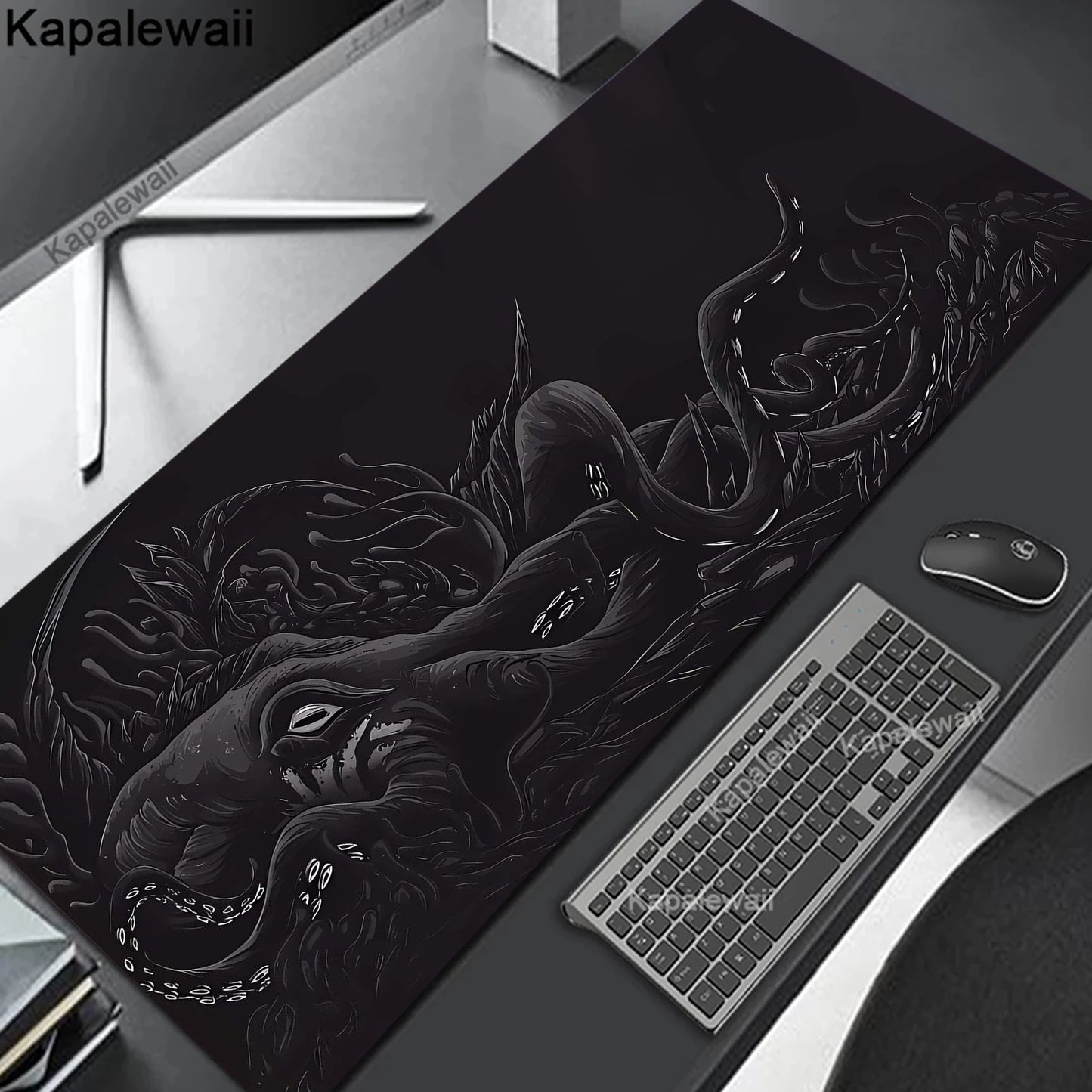 Oni Mouse Pad Gaming Mousemat Large Desk Mat Pc Gamer Accessoires Mousepad Speed Keyboard Pads XXL 900x400 Keyboard Mousepad