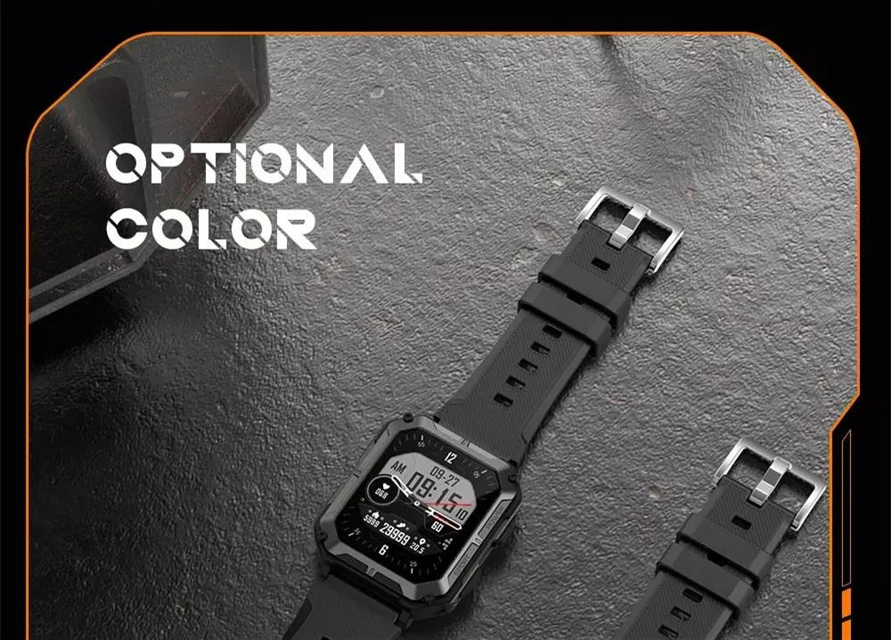Smart Watch C20 PRO 1.83 Inch Men Music BT Call Outdoor Sports Fitness Tracker Heart Rate Blood Pressure Smartwatch