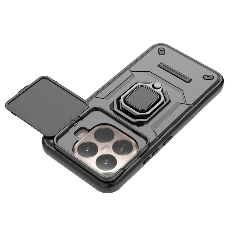 For Xiaomi 15T Pro 5G Case Car Magnetic Ring Stand Armor Phone Cases for Xiaomi15T Xiaomi15T Xiomi Mi15T Mi 15 T T15 Back Cover