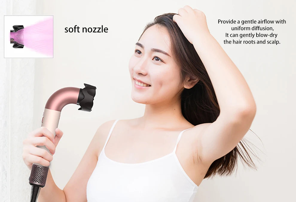 Suitable for Dyson Hair Dryer Drying Cover Hd17 Anti-Flyaway Diffuser Nozzle Dyson Styling Hair Dryer Hd18 Accessories
