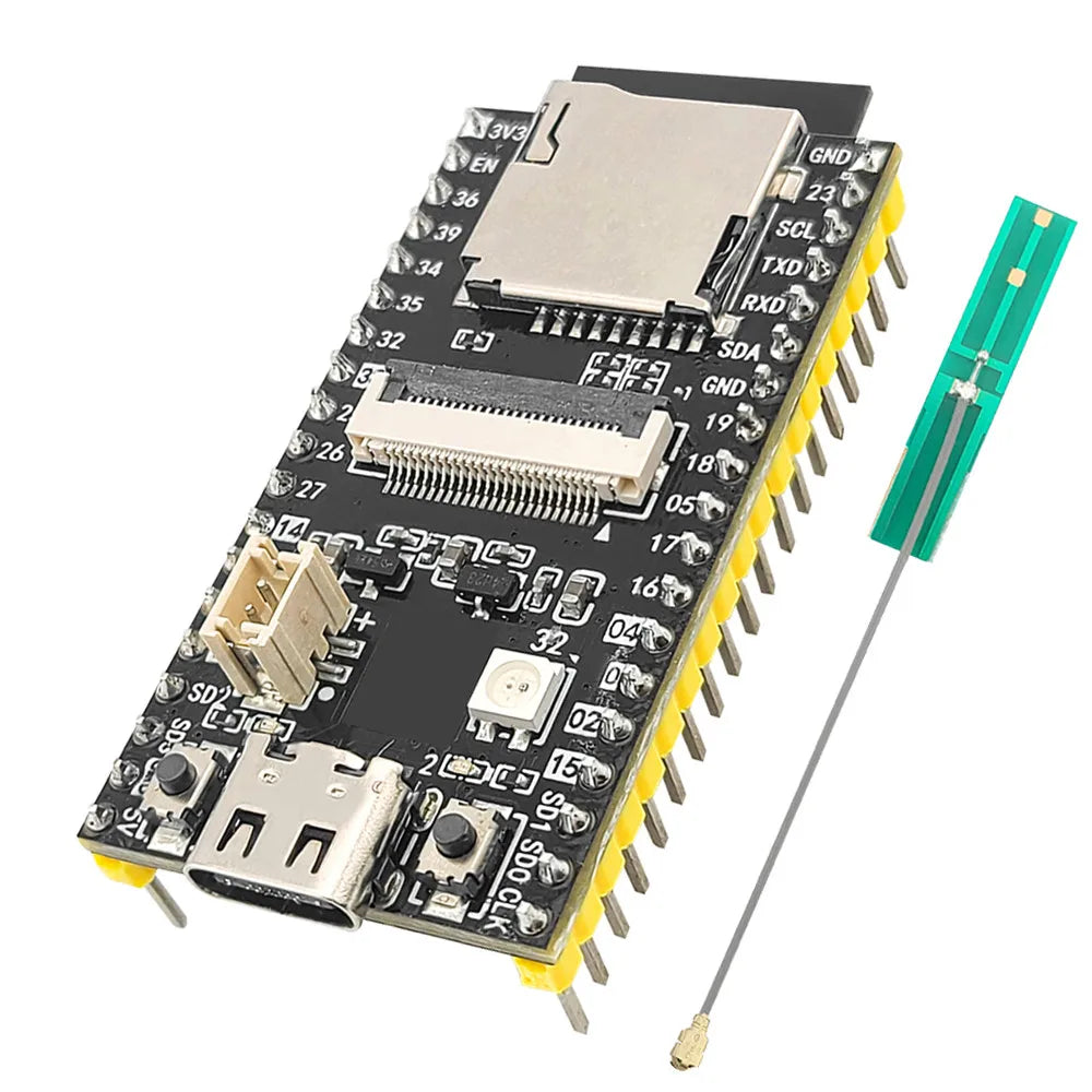 ESP32 CAM Development Board with OV2640 Camera Module Extend 2.4G Extend Antenna 4MB Flash 8MB PSRAM 16GB TF Card ESP32-S3