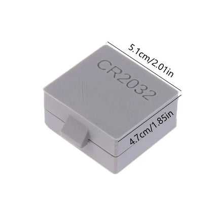Wholesale 20-Hole CR2032 Battery Box Coin Cell Battery Storage Case Small Battery Organizer Portable Batteries Protective Holder