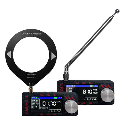 ATS MINI SI4732 Full Band DSP Radio, Pocket Receiver FM AM MW SW SSB, with Headphone Amplifier Hi-Z with Antenna