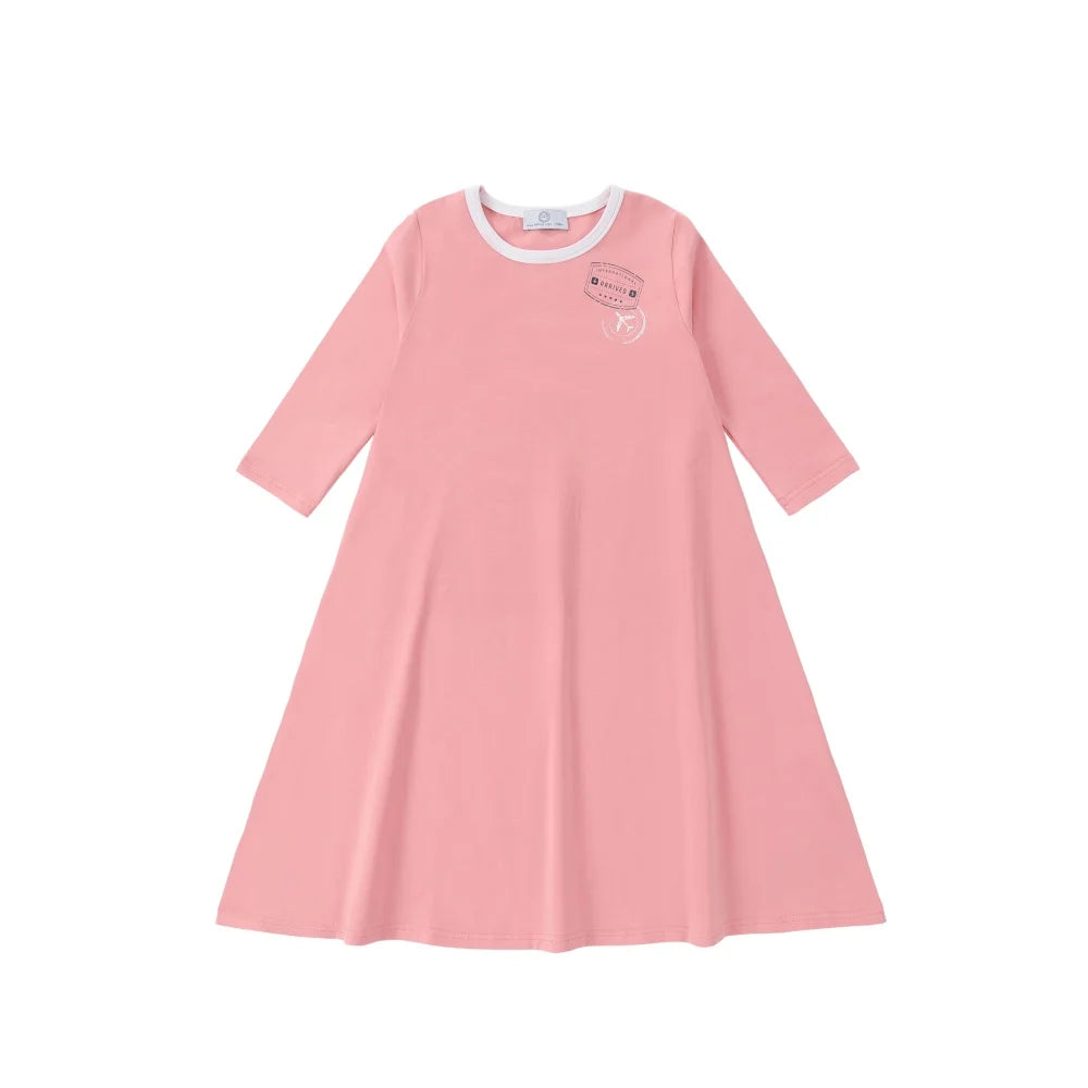 AP SS26 Ringer stamp jersey cotton collection summer boys girls fashion casual clothing dress set shirt family matching clothes