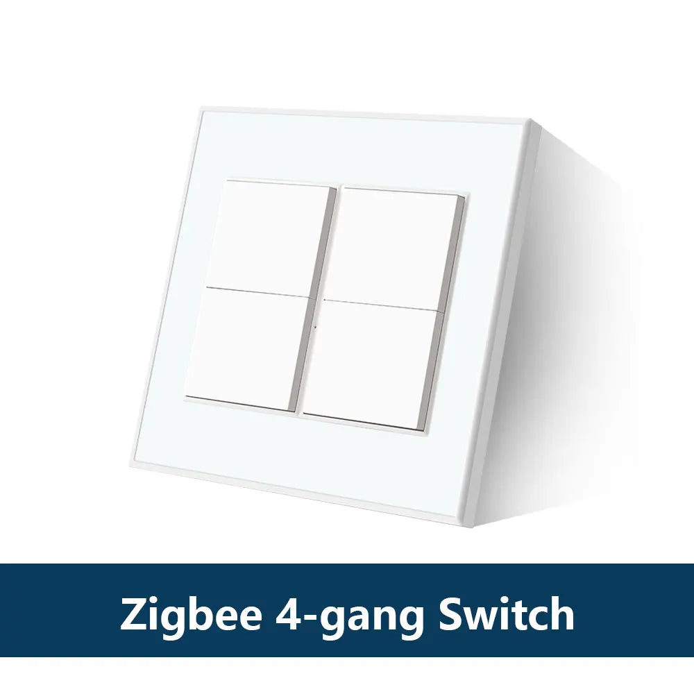 Zemismart Zigbee Interrupter 1 2 3 4 6 Gangs Light Switch Brazilian Wall switches Work with Tuya Smart Life Alexa Google Home