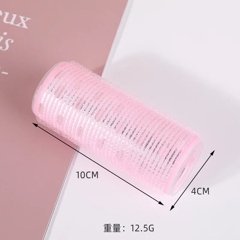 Large Self-Adhesive Hair Rollers Hairdressing Home Use DIY Magic Styling Roller Roll Curler Hair Women Beauty Tools 미용실파마