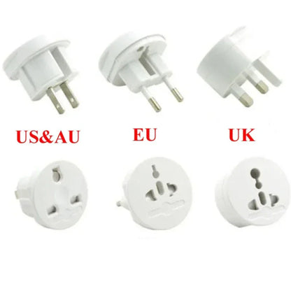 Global Plug Adapter Cylindrical International Travel Converter European United States Travel Plug Converter Electric Appliance