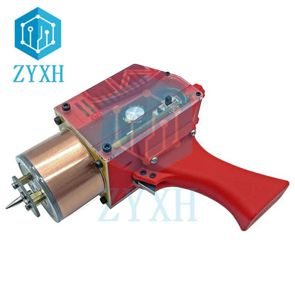 Portable Hand Held Tesla Coil Arc Generator Auto Keep Release Arc Artificial Lightning High Frequency Scientific DIY Tesla Coil