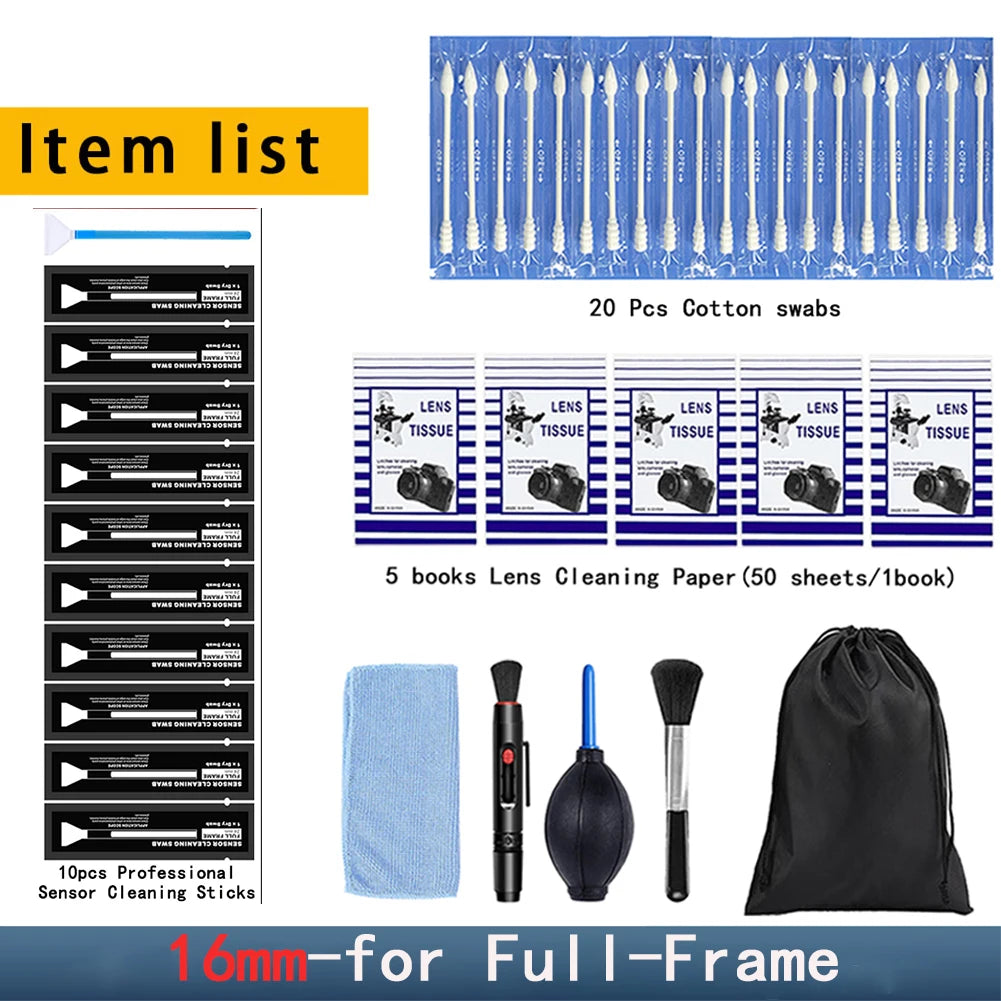 MYOBO Camera Sensor Cleaning Kit for Full-Frame APS-C Camera   Fiber Cloth Cleaner for Canon Digital Camera's Cleaning Tool