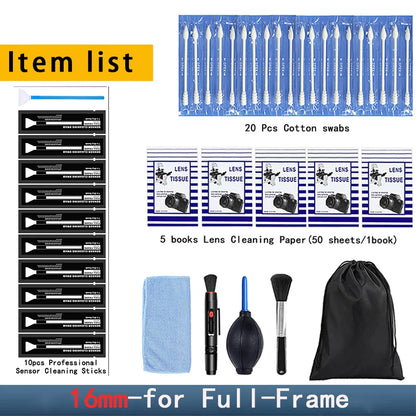 MYOBO Camera Sensor Cleaning Kit for Full-Frame APS-C Camera   Fiber Cloth Cleaner for Canon Digital Camera's Cleaning Tool