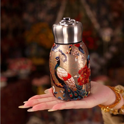 Creative Gift 316 Stainless Steel Insulated Cup Leak Proof Portable Water Bottle 300ml Durable Coffee Mug Outdoor Hiking