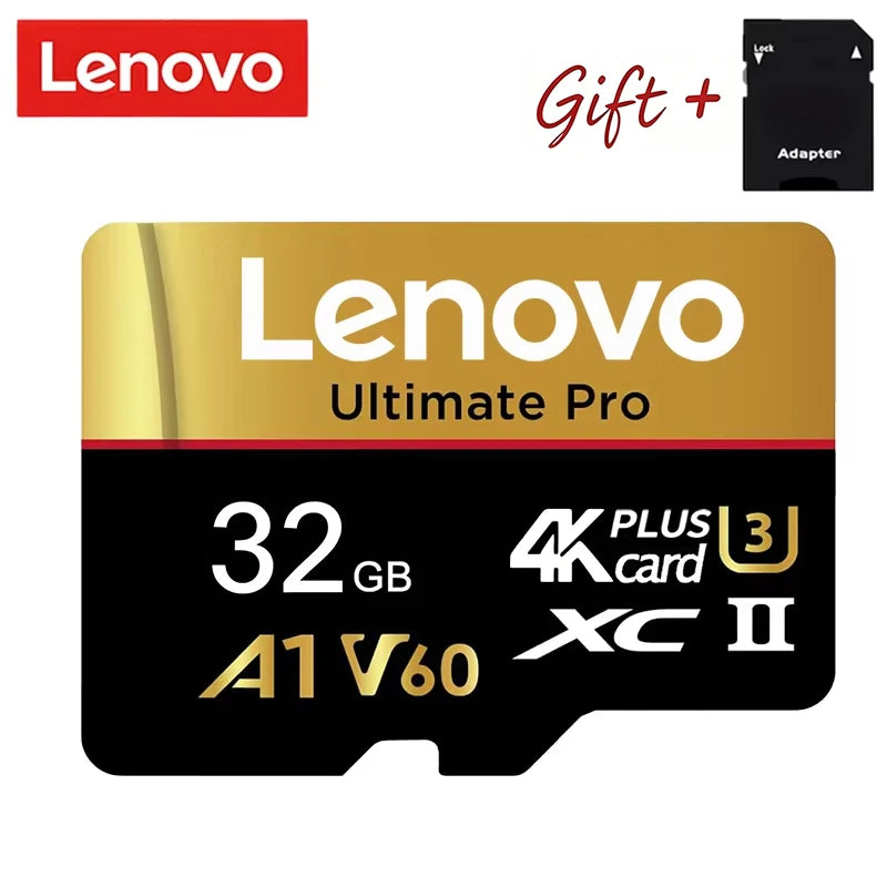 Lenovo High Endurance Memory Card Micro TF SD SD Cards TF Cards 256GB 1TB 32GB HD A1 Device for Tablet / Camera / Smartphone