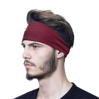 Sports Headbands Unisex Running Fitness Sweatband Forehead Sweatband For Men Women Solid Jogging Fitness Cycling Basketball