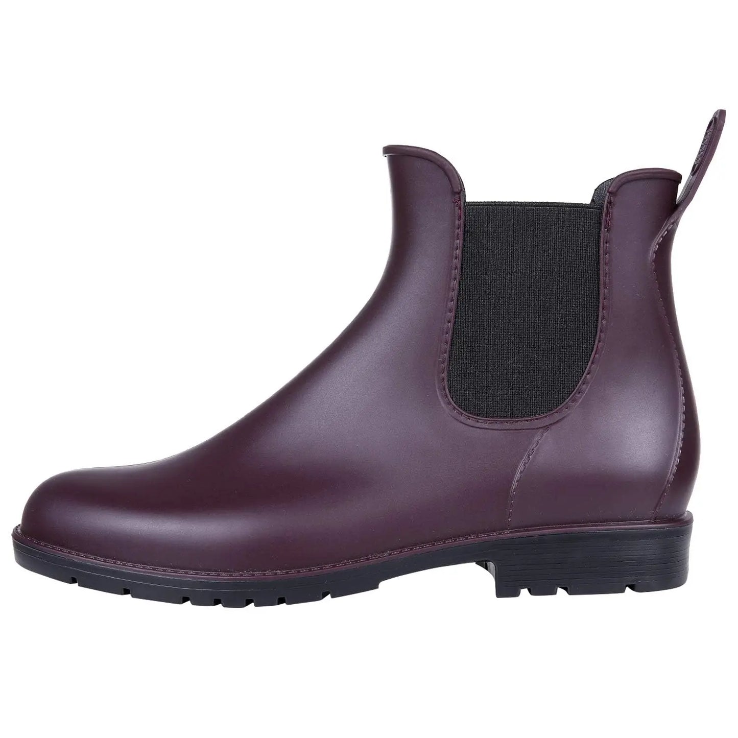 Evshine Fashion Short Rain Shoes For Women New Lady Chelsea Boots Outdoor Anti-slip Waterproof Rain Boots Sodt Rubber Ankle Boot