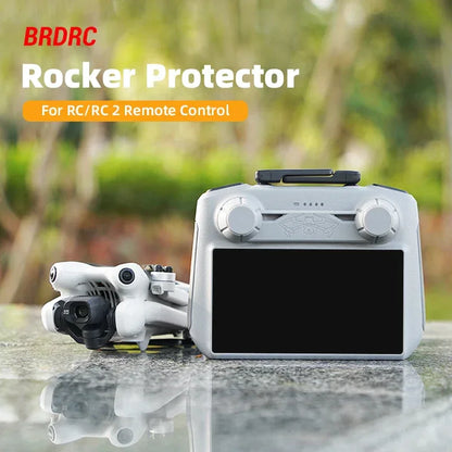 BRDRC Rocker Joystick Protector for DJI RC 2 Remote Control,Thumb Rocker Cap Stick Cover for DJI NEO/Flip/AIR 3S/Mini 3 4 Pro