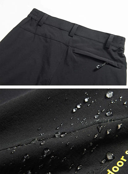 TACVASEN Quick Dry Outdoor Hiking Pants Men Summer Lightweight Rip-stop Cargo Work Trousers Multi-Pockets Camping Fishing Pants