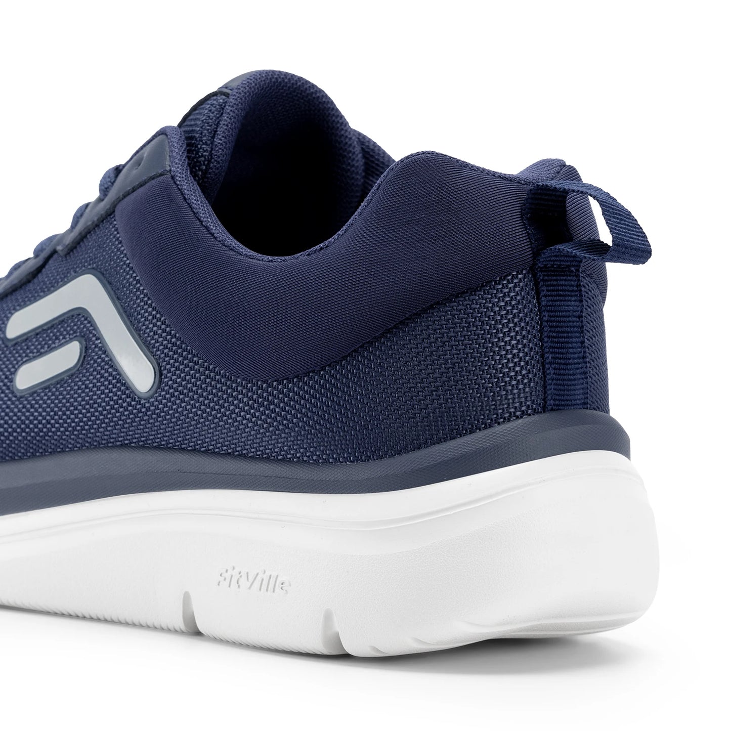 FitVille Walking Shoes for Men Wide Width Thick sole Lightweight Breathable Sneakers Shoes for Plantar Fasciitis Pain Relief