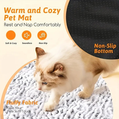 Winter Warming Pet Mattress, Super Warm Cat And Dog Pad, Washable And Non-Slip Mat, Suitable for Small to Large Dogs And Cats