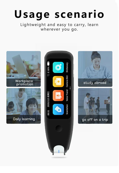 MSAI S10 Smart Scan Translator Pen Offline Extract 21 Languages Photo Translate 134 Voice Translation Dictionary Recorder ﻿