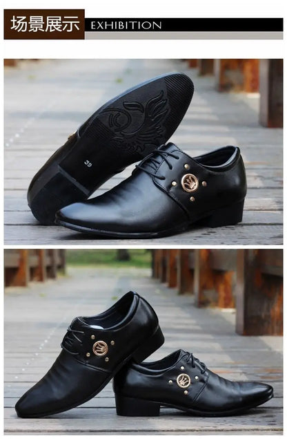 Summer Men Dress Shoes Male Leather Men Fashion Italian Business Colorful Party Wedding Shoe for Man Chaussures Homme De Luxe
