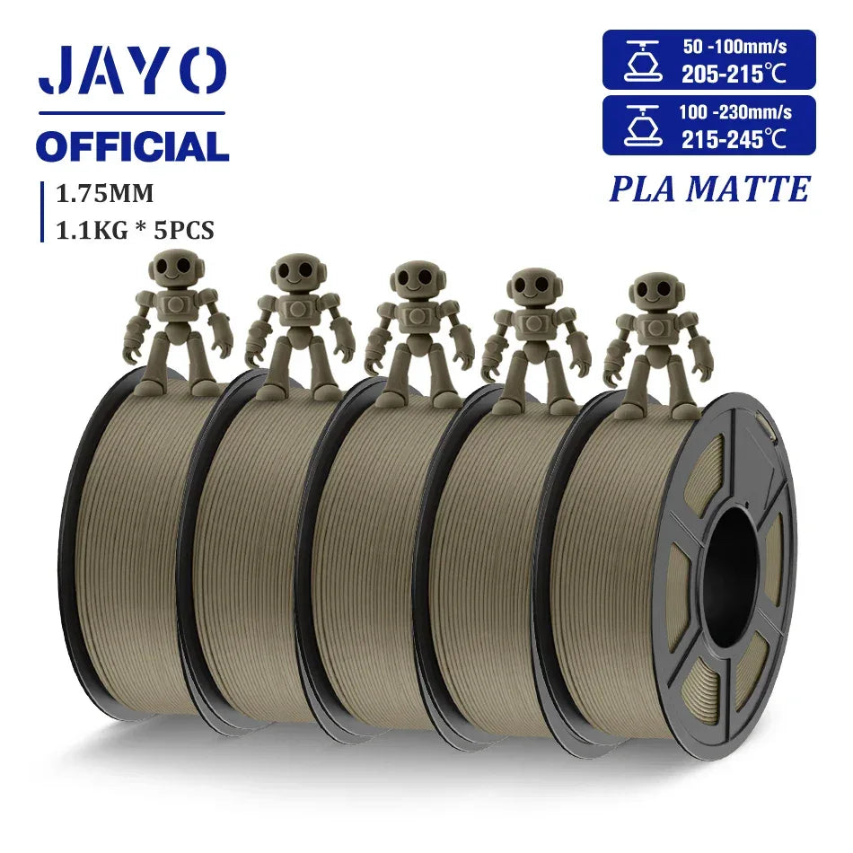 JAYO PLA/PLA META/PETG/SILK/PLA+/Wood/ ABS/Marble 3D Printer Filament 1.75mm 5KG 3D Printing Materials for 3D Printer&3D Pen