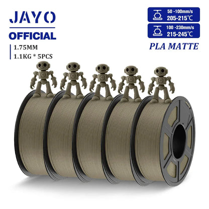 JAYO PLA/PLA META/PETG/SILK/PLA+/Wood/ ABS/Marble 3D Printer Filament 1.75mm 5KG 3D Printing Materials for 3D Printer&3D Pen