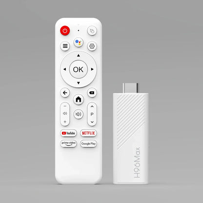 H96 Max H313 Android TV Stick Allwinner Quad Core 4K Video Wifi6 Voice Assistant Smart TV Box
