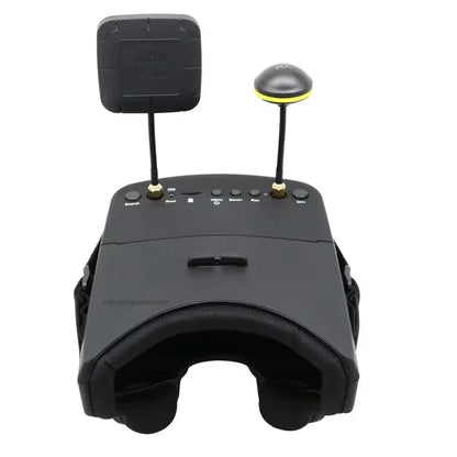 5.8G 40CH 5 Inch 800*480 Video Headset HD DVR Diversity FPV EV800D Goggles With Battery For RC Model RC FPV Drone