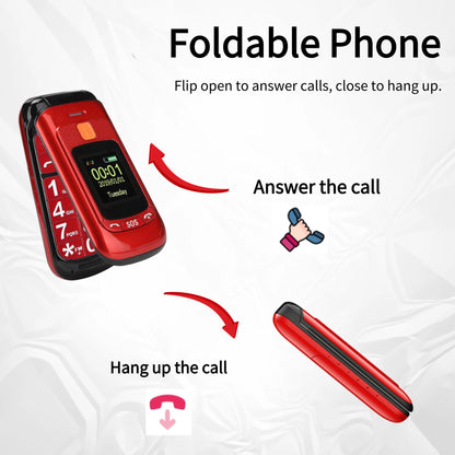 Mafam F899 Small Cover Folded Elderly Mobile Phone For Seniors Dual Display SOS Button Fast Quick Call Anti-Scratch Low Price