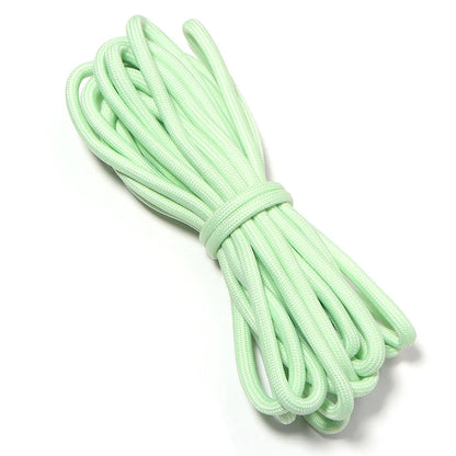 5yards/lot 5mm Colorful Polyester Braided Rope For Jewelry Making DIY Keychian Lanyard Bag Pendant Handcraft Accessories