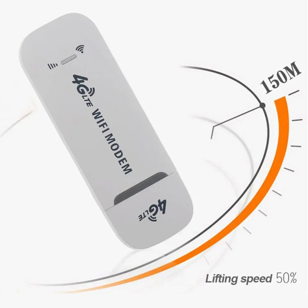 4G LTE Wireless USB Dongle Mobile 4G SIM Card Portable 150Mbps Modem Stick Pocket Hotspot Dongle Mobile Broadband