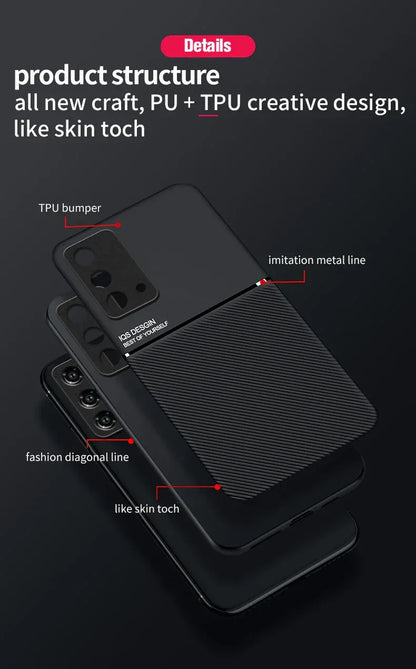 For OPPO F11 F19 F21 K11 Find X3 Pro X5 Lite Find X6 Pro Summer Heat Dissipation Anti Slip Phone Case Magnetic Matte Back Case