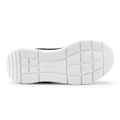 FitVille Walking Shoes for Men Wide Width Thick sole Lightweight Breathable Sneakers Shoes for Plantar Fasciitis Pain Relief