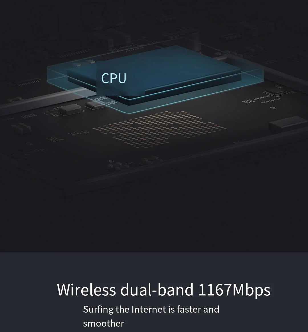 Xiaomi Router 4A Gigabit Edition 1000M 100M 5GHz 2.4GHz WiFi ROM 16MB DDR3 64MB 128MB High Gain 4 Antennas Remote Mi APP Control