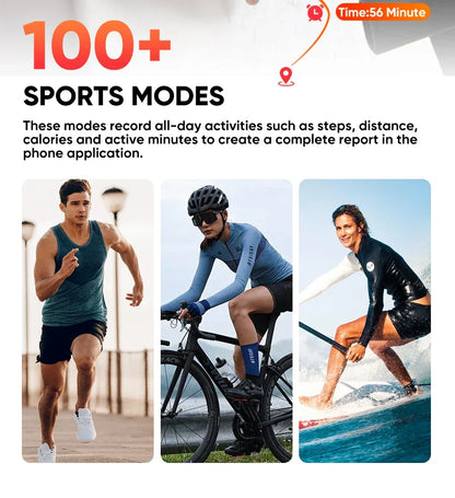 Watch Ultra 2 SE Men Women 1000mAh AMOLED Heart Rate 100+Sport Bluetooth Call GPS Track Waterproof Smart Watch For IOS Android