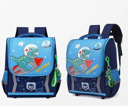 Cute Dinosaur Children Primary School Backpack 1 Grade Sac A Dos Pack Boys Cartoon School Bags For Kids Satchels Mochila Hombre