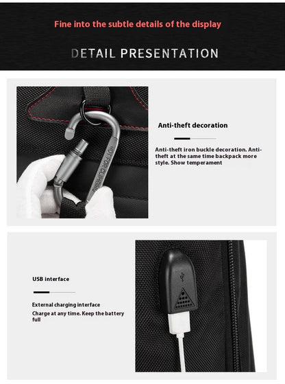 50L 70L Large Capacity Travel Backpack Luggage Sports Training Fitness Independent Shoes Storage Bag Laptop Bags