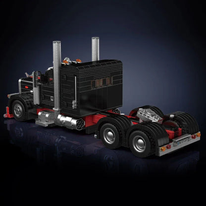 Mould King 10037 Technical Car Toys The American Truck Building Block Assembly Car Brick Set Educational Kids Christmas Gift
