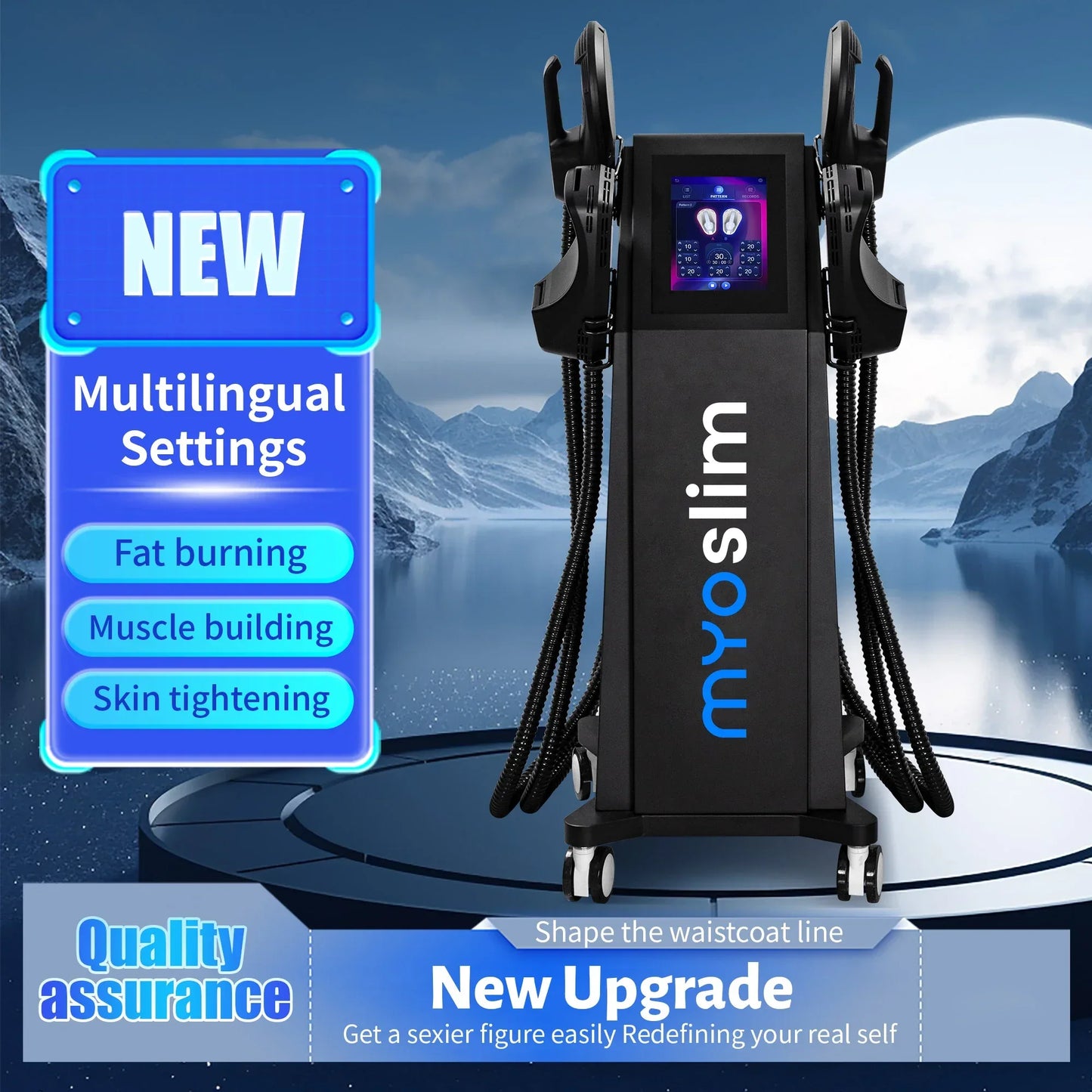 EMSzero PRO Ultra Therapy  6500W Hiemt Lose Weight EM Body Slim Muscle Stimulation Professional emszero NEO Machine