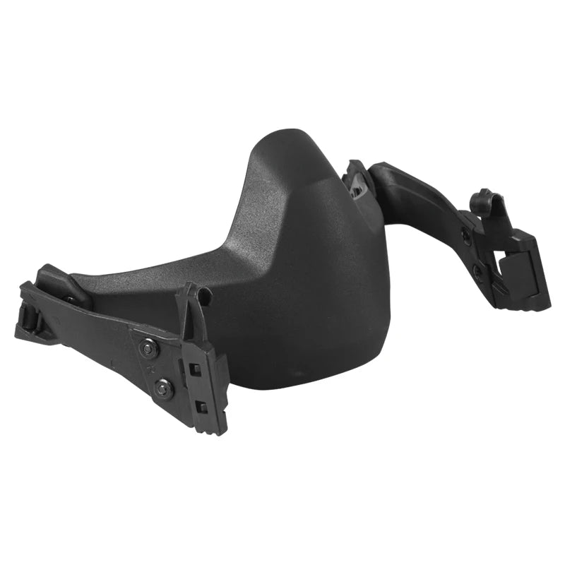 BOOIU Folding Tactical Face Mask Windproof Dustproof for Outdoor Training Realistic CS Airsoft Paintball Games