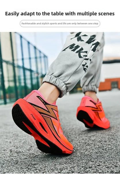 Casual Running Shoes Breathable Mesh Upgraded Version Unisex Marathon Sports Sneakers Trendy All Seasons Lightweight