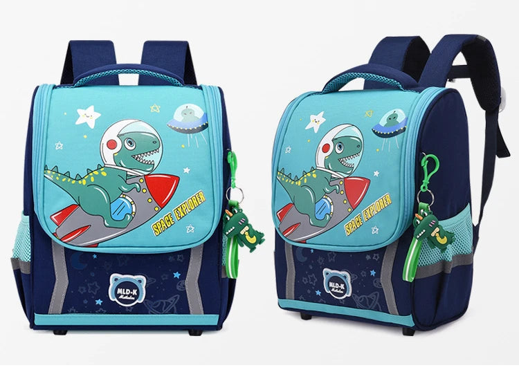 Waterproof Children Primary School Bags Cute Unicorn Rainbow Backpacks Kids Cartoon Animal Dinasour Shcoolbags for Kindergarten