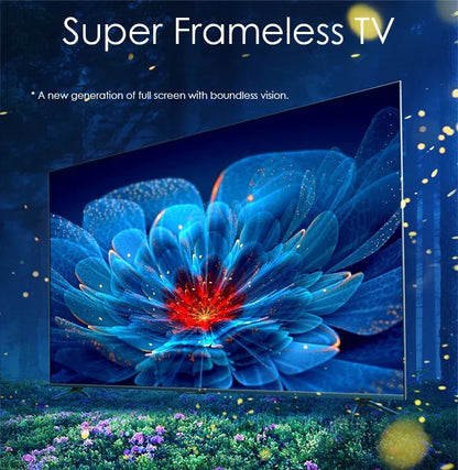 TV 43  Inch 4K  TV No Frame Ultra Thin LED Television