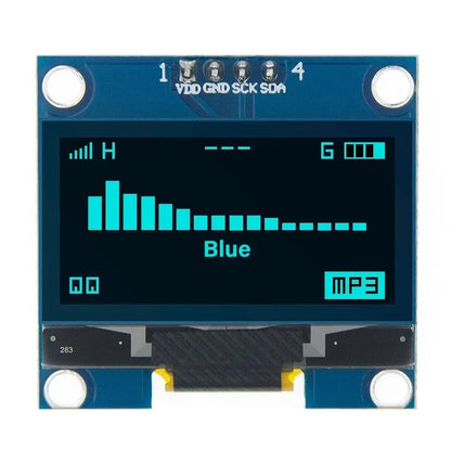 1.3" OLED Display Module White/Blue Color Drive Chip CH1106 128X64 1.3 inch OLED LCD LED IIC I2C Communicate For Arduino