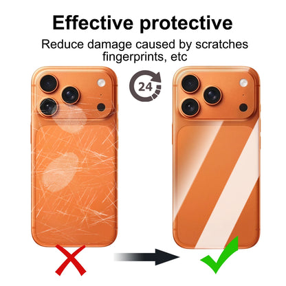 Back+Frame Hydrogel Film For iPhone 17 17Air 17Pro Max Clear Full Protection Border Side Back Protector Soft Films Not Glass