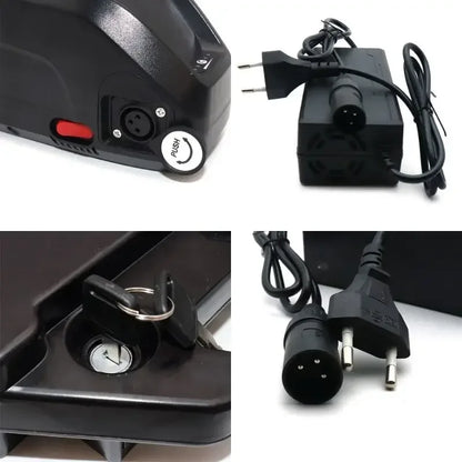 For Hailong Battery 30Ah 20Ah 36V 48V 52V for Bafang BBS02 BBS03 BBSHD Powerful and long-lasting power Motor Hailong Battery