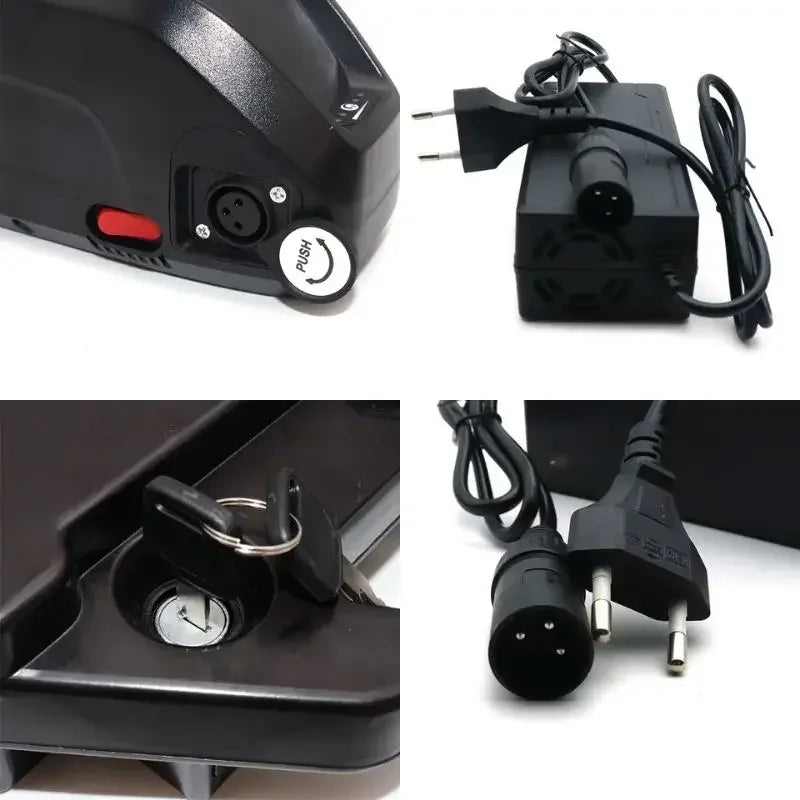 Hailong Battery 36V 48V 52V 30Ah 40Ah for Bafang BBS02 BBS03 BBSHD Motor Hailong Battery Delivery within 10-25 days