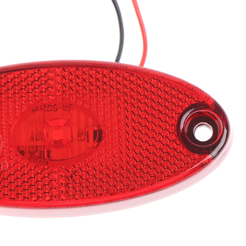 1PC 12V 24V Led Side Marker Lights for Trailer Trucks Caravan Side Clearance Marker Light Lamp Led Lorry Amber Red White