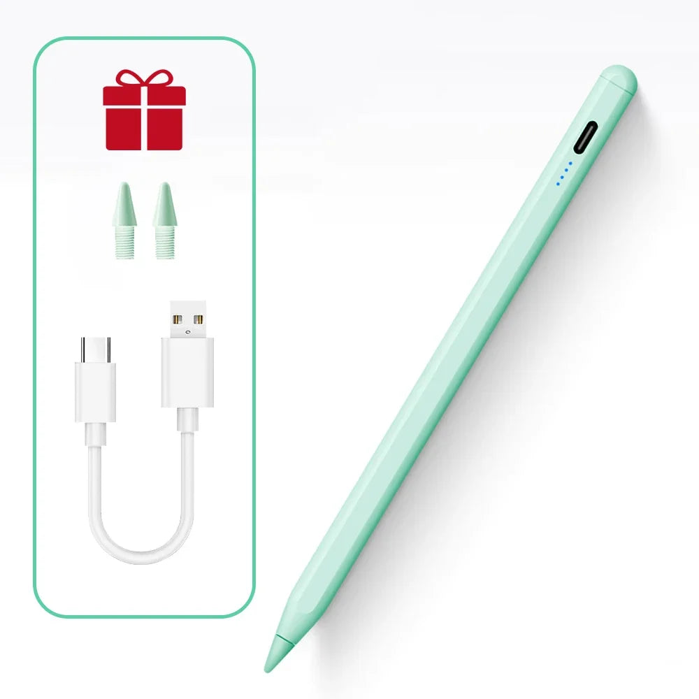 Pencil for Apple iPad with Palm Rejection Stylus Pen for iPad Air M2 Pro 13 Pro 12.9 10 Gen 7th 8th 9th 10.2 for iPad Pencil