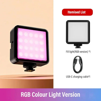 SOONPHO P5 LED RGB Video Light Professional Photographic Lighting 2500K-7000K Bi Color For Photo Studio Portable Lamp